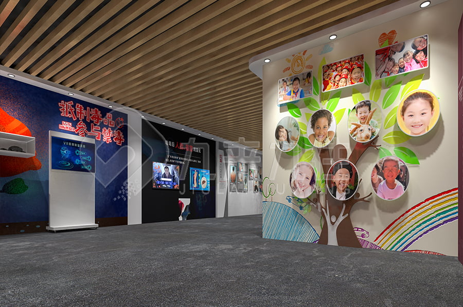 智慧禁毒防艾基地，施工單位，毒品預(yù)防教育展廳建設(shè)方案，高科技設(shè)備