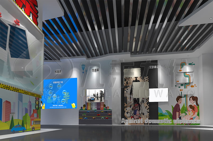 道德與法制，法制教育展廳，裝修公司，司法局法治文化示范展館，設(shè)計平面圖