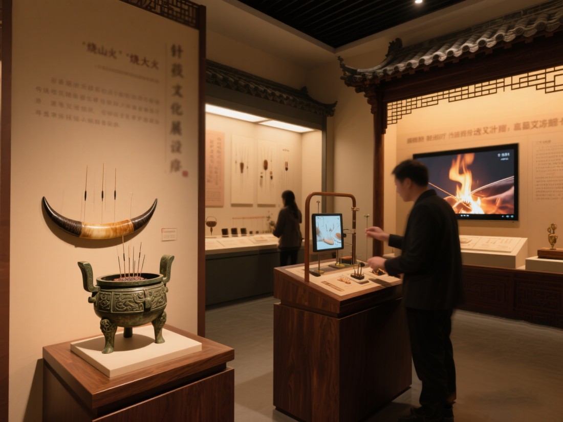 AI中醫(yī)藥文化科普館效果圖